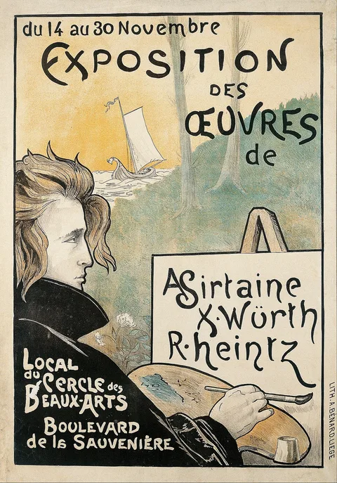 Richard Heintz, Exposition des œuvres de A. Sirtaine, X. Würth, R. Heintz