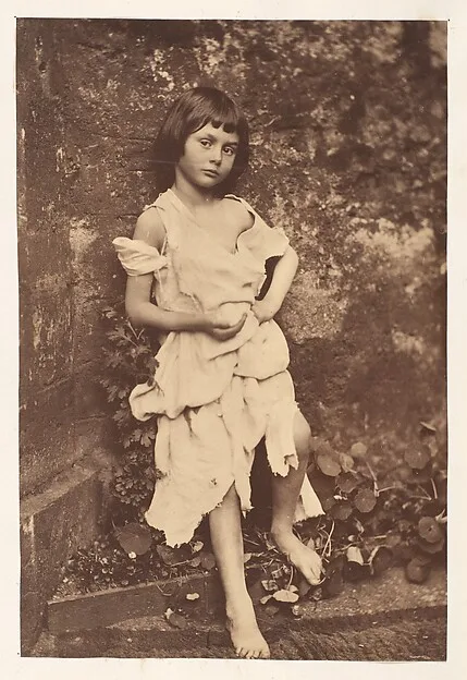 Lewis Carroll, Alice Liddell as "The Beggar Maid"