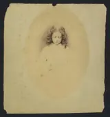 Lewis Carroll, Edith Liddell Seated Beside a Vase of Foxgloves