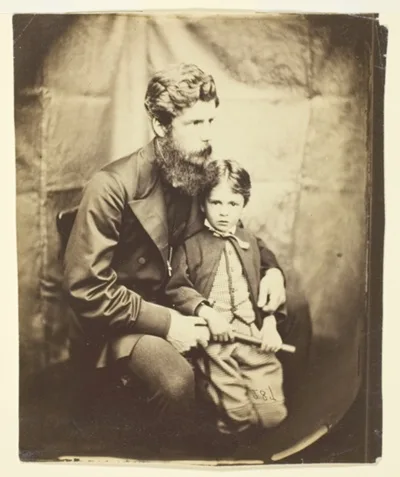 Lewis Carroll, Rev. James Langton Clark and son Charles (Robin)
