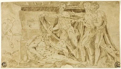 Michelangelo, Drunkenness of Noah