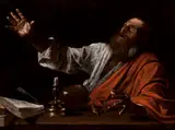 Caravaggio, The Vision of Saint Jerome