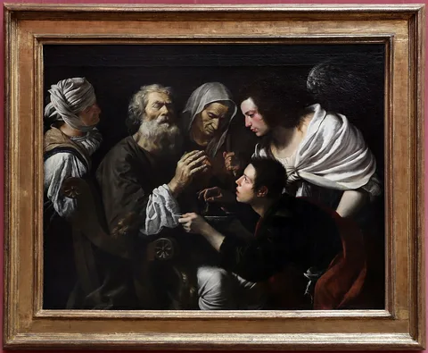 Caravaggio, The Healing of Tobit