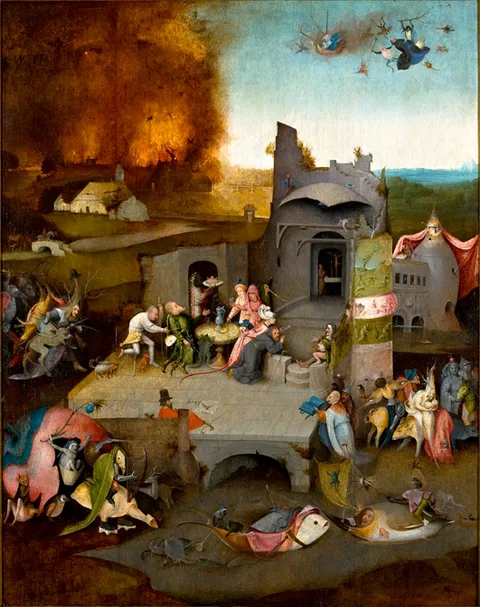 Hieronymus Bosch, The Temptations of St. Anthony (Hieronymus Bosch, São Paulo)