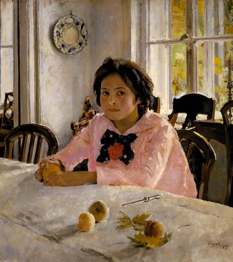 Valentin Serov, Girl with peaches