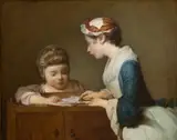 Jean-Baptiste-Siméon Chardin, The Little Schoolmistress