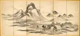 Yosa Buson, Landscape in 'Mi' Style