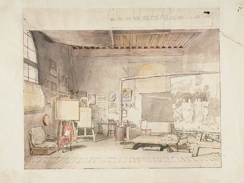 Alexander Ivanov, The Atelier of Alexander Ivanov in Rome