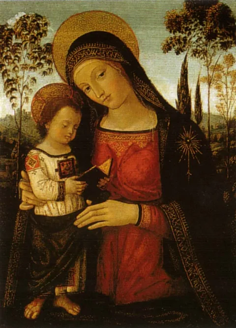 Pinturicchio, Madonna and Child