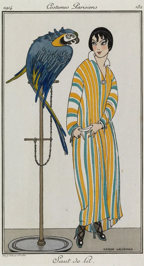 Gerda Wegener, Dressing gown (Saut de lit) (CBL WEp 0958)