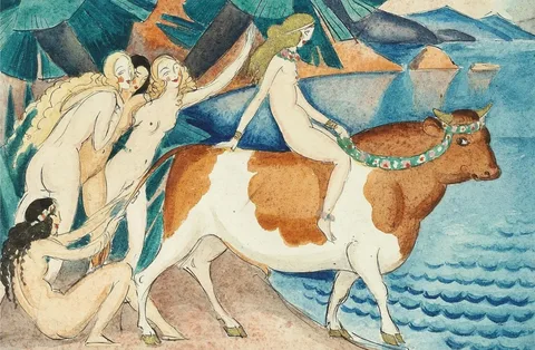 Gerda Wegener, Rape of Europa