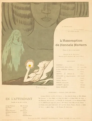 Paul Sérusier, L'Assomption de Hannele Mattern; En l'attendant
