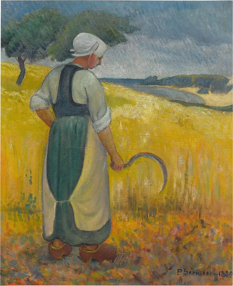 Paul Sérusier, Young Breton with sickle
