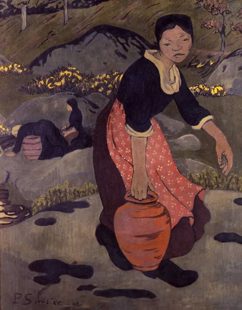 Paul Sérusier, Young Breton with a pitcher