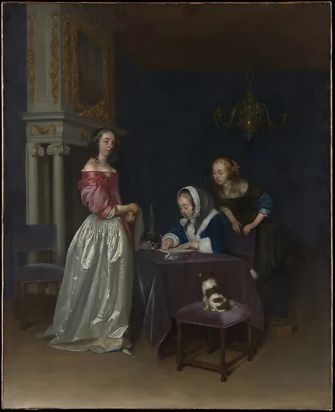 Gerard ter Borch, Curiosity
