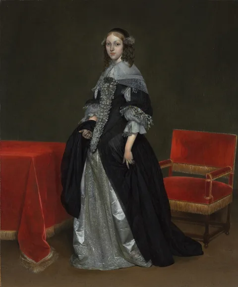 Gerard ter Borch, Portrait of a Woman