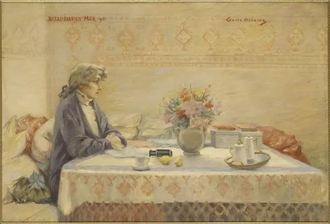 Louise Abbéma, Portrait of Sarah Bernhardt