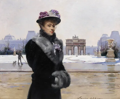 Louise Abbéma, Winter