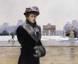 Louise Abbéma, Winter