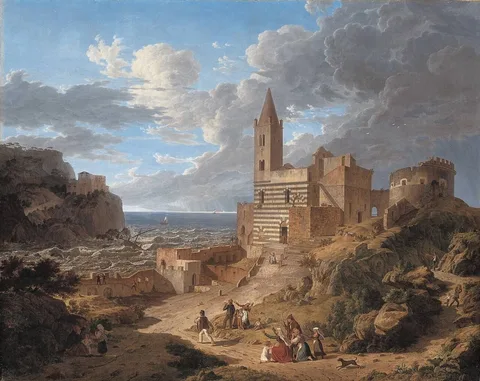 Leo von Klenze, Porto Venere on the Gulf of La Spezia