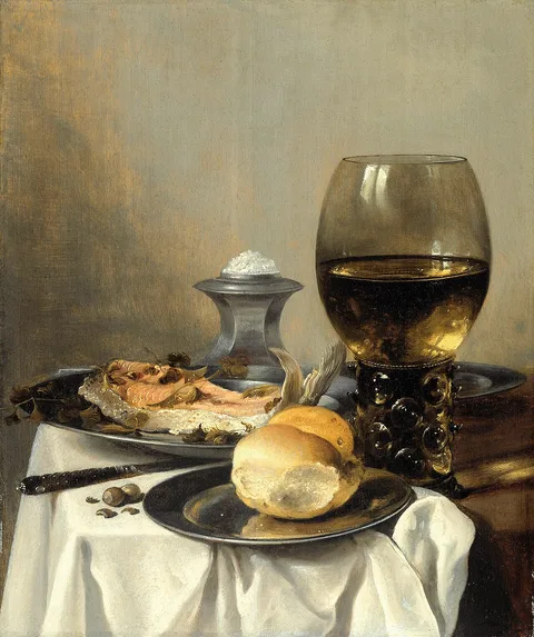 Pieter Claesz, Still life with a salt cellar