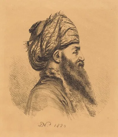 Vivant Denon, Profile Head of a Man in a Turban