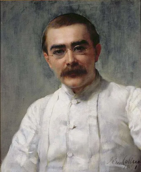 John Collier, Porträt des Rudyard Kipling