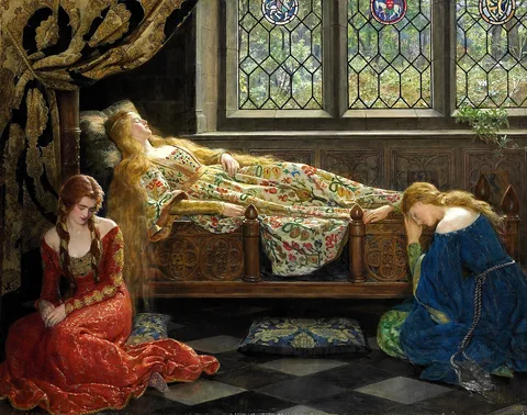John Collier, The Sleeping Beauty