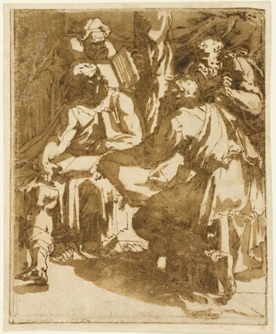 Domenico Beccafumi, Four Evangelists