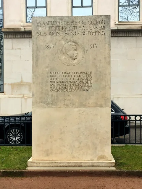 Paul Landowski, Stèle à Pierre Goujon