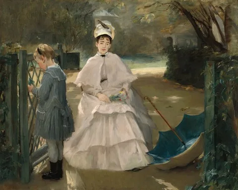 Eva Gonzalès, Nanny and Child