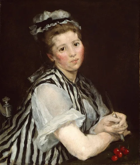 Eva Gonzalès, Girl with Cherries