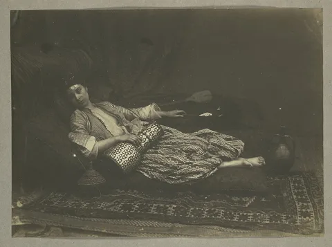 Roger Fenton, Reclining Odalisque
