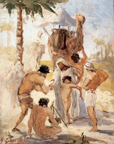 Anna Bilińska-Bohdanowicz, Joseph sold by his brothers