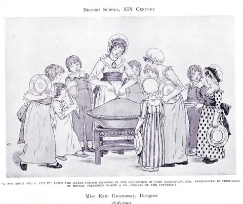 Kate Greenaway, C is to Cut