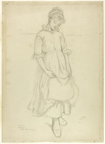 Kate Greenaway, Standing Girl