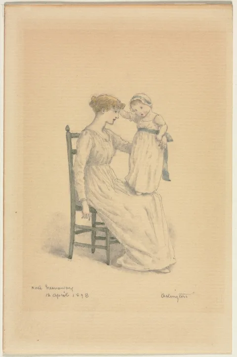 Kate Greenaway, Mother and Child