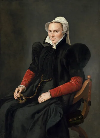 Antonis Mor, Portrait of a Seated Woman