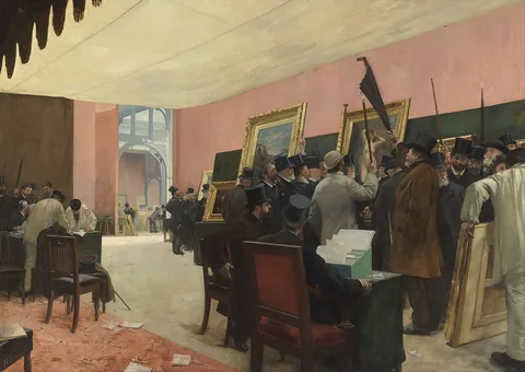 Henri Gervex, A Session of the Painting Jury