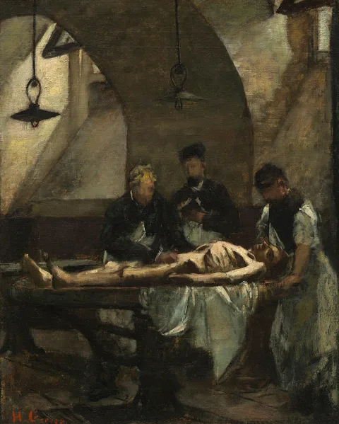 Henri Gervex, Study for "Autopsy at the Hôtel-Dieu"