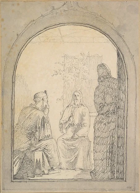 Christen Købke, Christ and Nicodemus