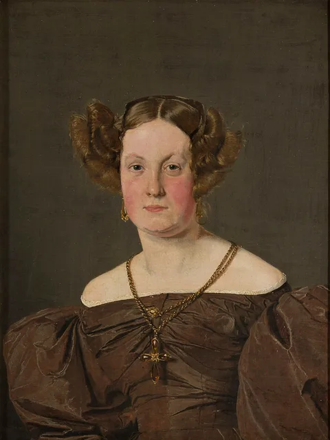 Christen Købke, Mrs Th Petersen, née Roepstorff