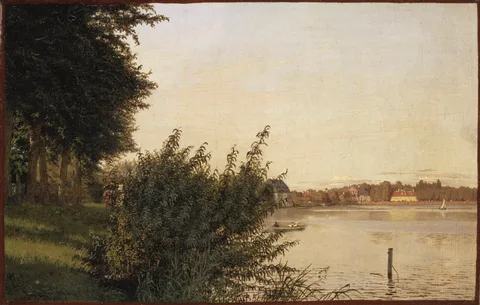 Christen Købke, Dosseringen seen toward Österbro