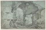 Joseph-Marie Vien, View of the Colosseum