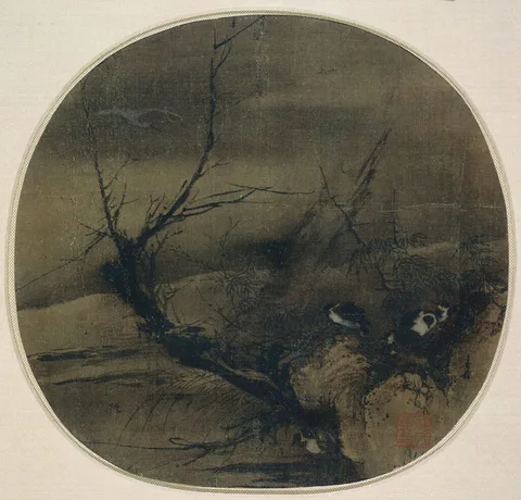 Liang Kai, Winter Birds