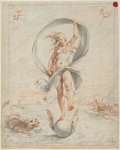 Giuseppe Cesari, Allegorical Figure