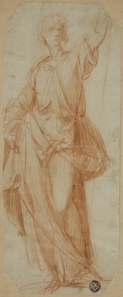 Giuseppe Cesari, Standing Draped Figure