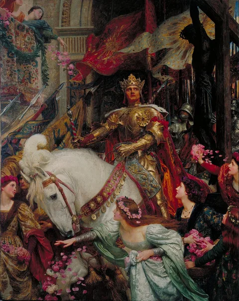 Frank Bernard Dicksee, The Two Crowns