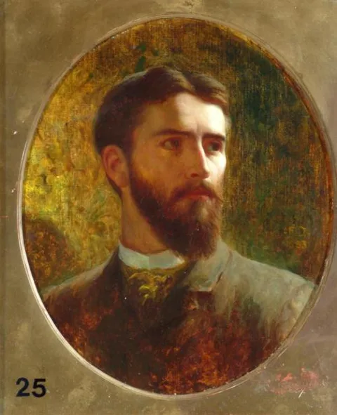 Frank Bernard Dicksee, Self Portrait