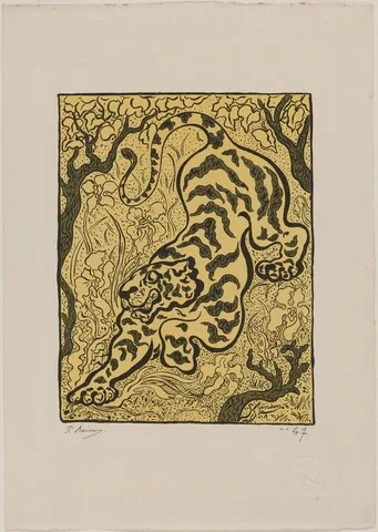Paul Ranson, Tiger in the Jungle (Tigre dans les jungles)